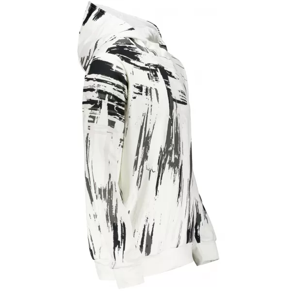  Premium-Sweatshirt für Herren ALTISPORT VOJ/ALM010MI01 SCHWARZ UND WEIß 
