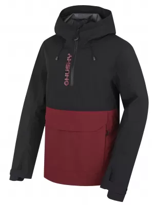 Herrenjacke HUSKY NABBI M SCHWARZ/BURGUND