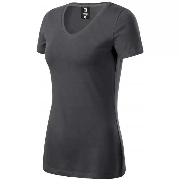  Damen-T-Shirt ALTISPORT NoPrint NP/ALW107 HELLES ANTHRAZIT 
