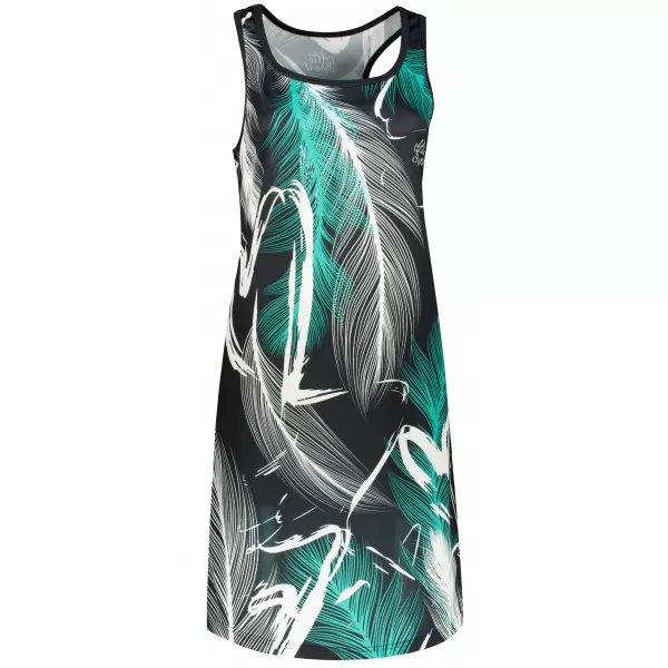  Hochwertiges Funktions-Westenkleid für Damen ALTISPORT VOJ/ALW001SAT01 SCHWARZ/TÜRKIS 