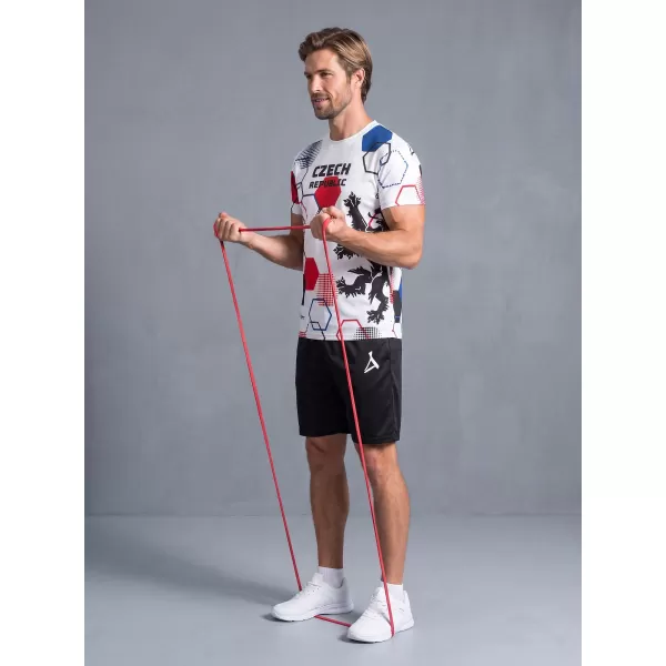  Hochwertiges Funktions-T-Shirt für Herren ALTISPORT x CZE VOJ/ALM036TR01 HEXA WEIß 
