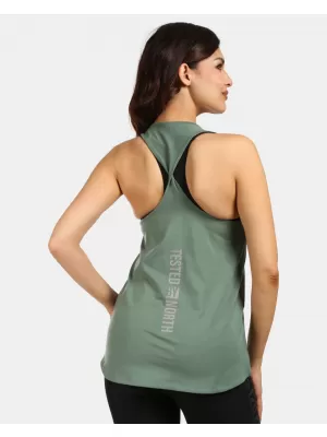 Funktions-Tanktop für Damen KILPI LANCA-W VL0328KI KHAKI
