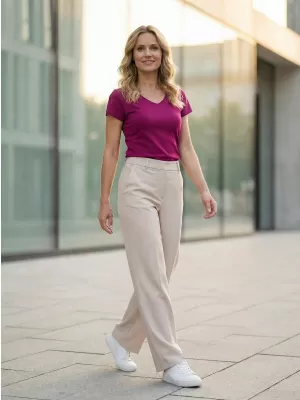 Damen-T-Shirt ALTISPORT NP/ALW261 FUCHSIAROT