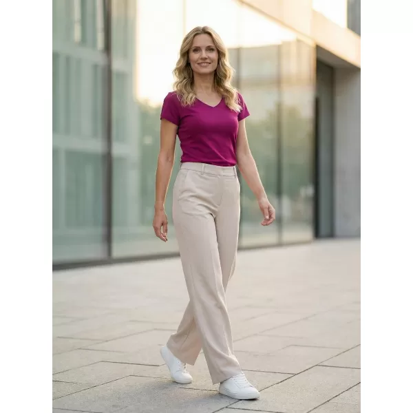  Damen-T-Shirt ALTISPORT NP/ALW261 FUCHSIAROT 