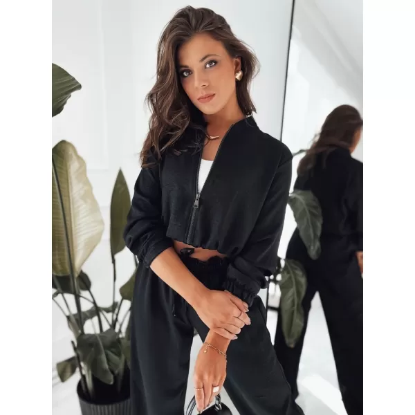  Damenjacke DSTREET MADDIE RY2318 SCHWARZ 