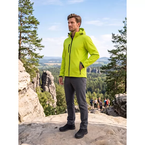  Herren-Softshelljacke ALTISPORT NP/ALM225 KALK 