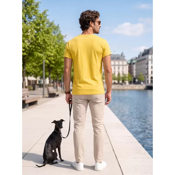  Herren-T-Shirt ALTISPORT NoPrint NP/ALM361 GELBE MARKIERUNG 