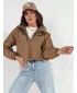 Damenjacke DSTREET GRAUS TY4235 KARAMELL