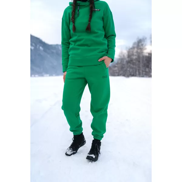  Damen-Jogginghose aus Baumwolle NORDBLANC BOYFRIEND NBSPL7888 GRÜN 