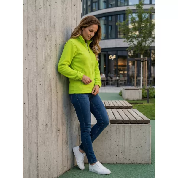  Fleece-Sweatshirt für Damen ALTISPORT NP/ALW405 KALK 