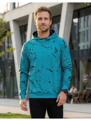 Hochwertiges Funktions-Sweatshirt für Herren ALTISPORT VOJ/ALM034MI01 SMARAGD
