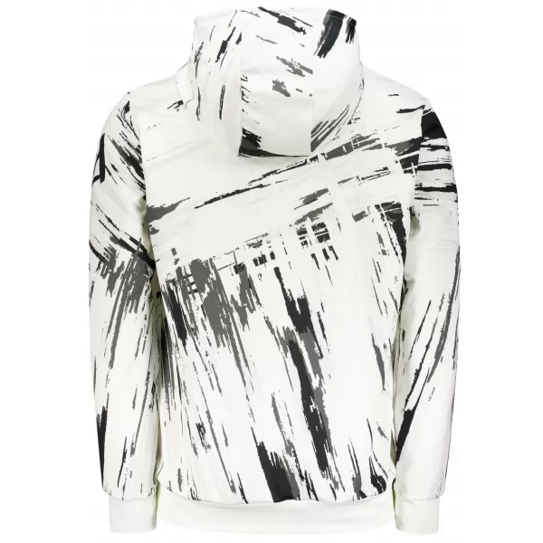  Premium-Sweatshirt für Herren ALTISPORT VOJ/ALM010MI01 SCHWARZ UND WEIß 