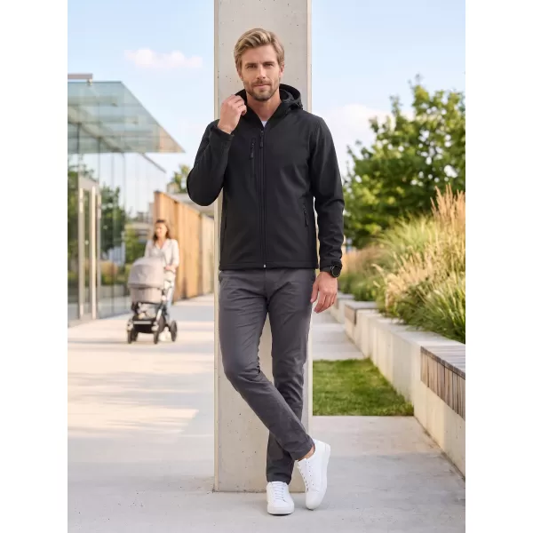  Herren-Softshelljacke ALTISPORT NP/ALM225 SCHWARZ 