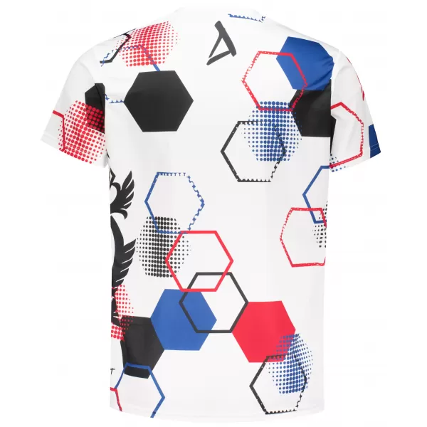  Hochwertiges Funktions-T-Shirt für Herren ALTISPORT x CZE VOJ/ALM036TR01 HEXA WEIß 