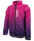 Fleece-Sweatshirt für Kinder WAMU MOZAIKA FIALOVÁ GRÜN