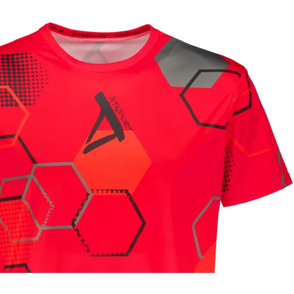  Funktionelles Premium-T-Shirt für Herren ALTISPORT VOJ/ALM037TR01 ROT 