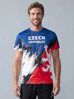 Hochwertiges Funktions-T-Shirt für Herren ALTISPORT x CZE VOJ/ALM036TR01 STREIFEN