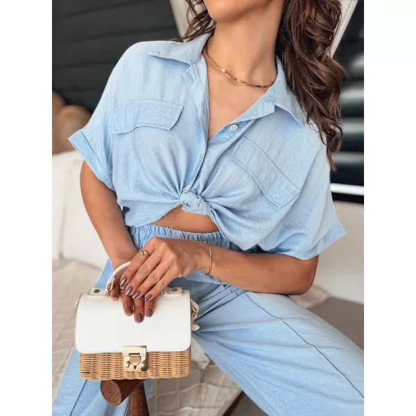  Hemd DSTREET GRITAN DY0430 HELLBLAU 