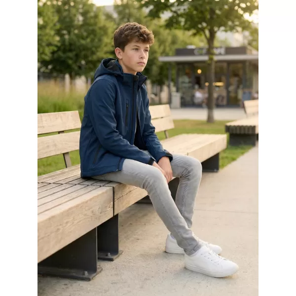  Softshelljacke für Kinder ALTISPORT NP/ALK535 NAVY BLAU 