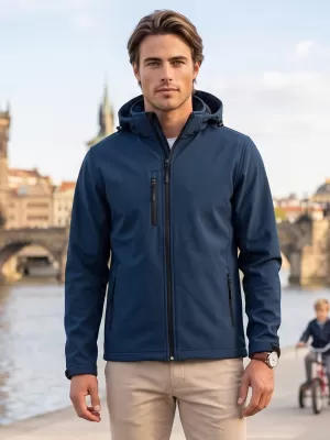 Herren-Softshelljacke ALTISPORT NP/ALM225 NAVY BLAU