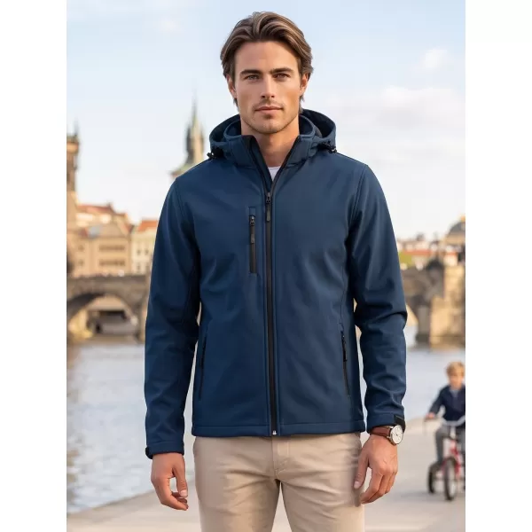 Herren-Softshelljacke ALTISPORT NP/ALM225 NAVY BLAU 