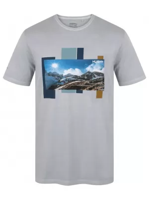 Hemd HUSKY TEE SKYLINE M HELLGRAU