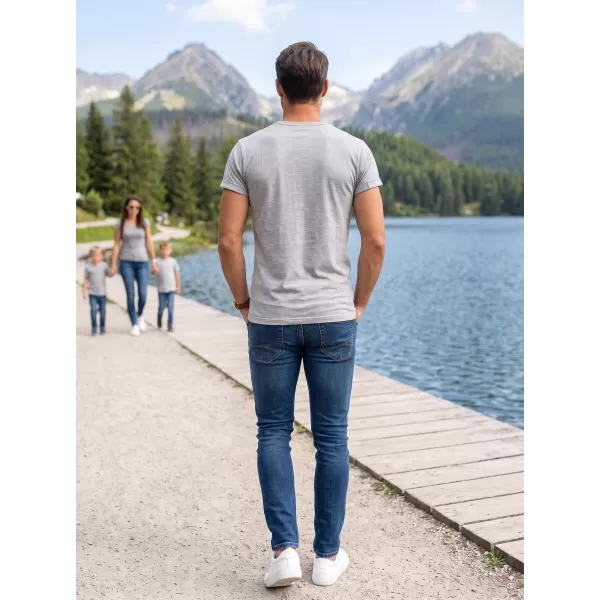  Herren-T-Shirt ALTISPORT NoPrint NP/ALM361 LICHT-HIGHLIGHT 