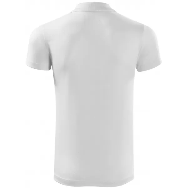  Herren-T-Shirt mit Kragen ALTISPORT NoPrint NP/ALM712 WEIß 