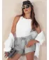 Shorts DSTREET CITYCHIC SY0349 HELLGRAU