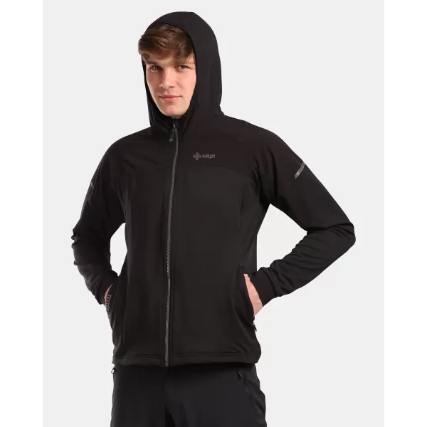  Fleece-Sweatshirt für Herren KILPI MEMPHIS-M VM0201KI SCHWARZ 