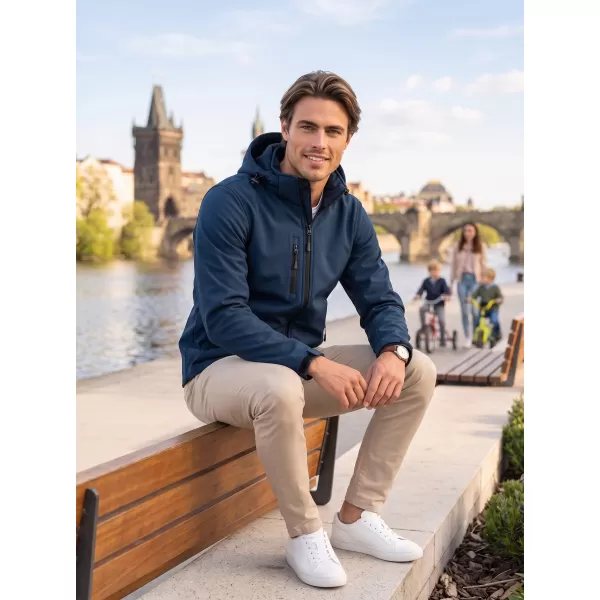  Herren-Softshelljacke ALTISPORT NP/ALM225 NAVY BLAU 