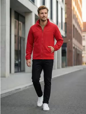 Fleece-Sweatshirt für Herren ALTISPORT NP/ALM105 ROT