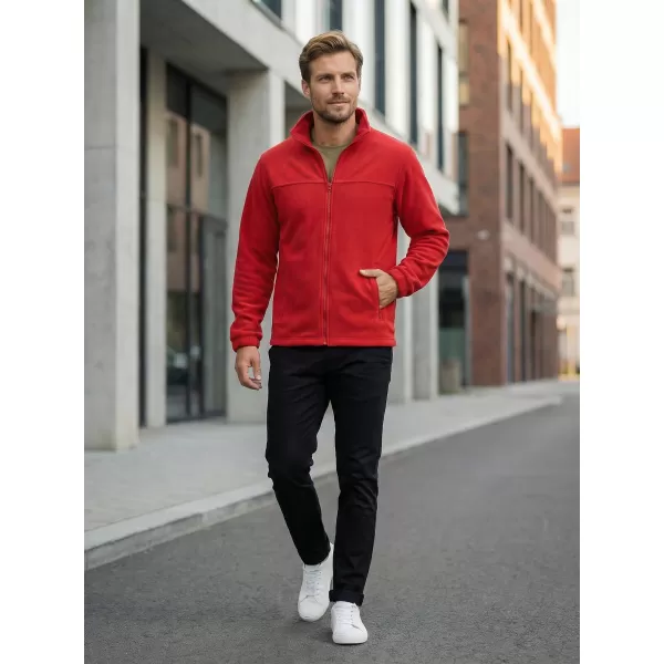  Fleece-Sweatshirt für Herren ALTISPORT NP/ALM105 ROT 