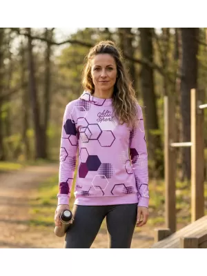 Hochwertiges Funktions-Sweatshirt für Damen ALTISPORT VOJ/ALW037MI01 LILA