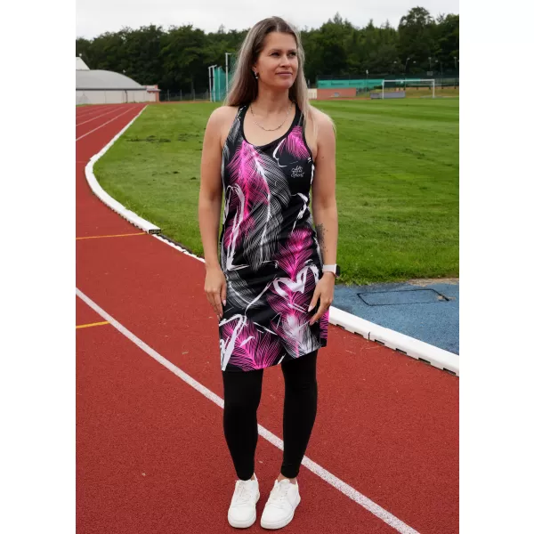 Hochwertiges Funktions-Westenkleid für Damen ALTISPORT VOJ/ALW001SAT01 SCHWARZ ROSA 