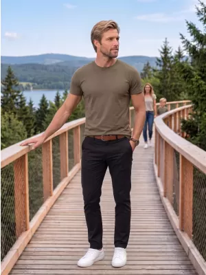 Herren-T-Shirt ALTISPORT NP/ALM921 ARMEEN