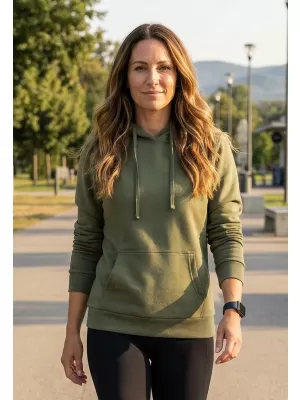 Damen-Sweatshirt ALTISPORT NoPrint NP/ALW579NJ OLIVE