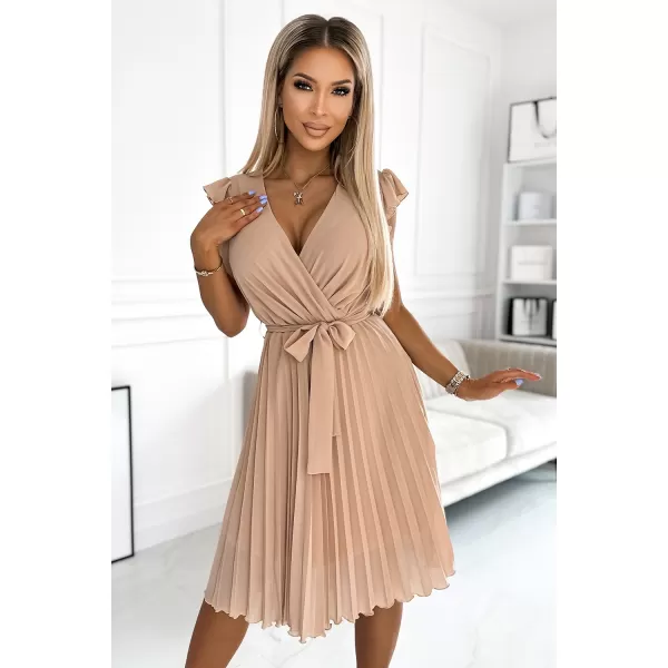  Kleid NUMOCO POLINA 374-5 BEIGE 