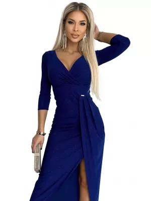 Kleid NUMOCO A404-8 BLAU