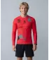 Hochwertiges funktionelles Kompressions-T-Shirt für Herren ALTISPORT VOJ/ALM037TR03 ROT