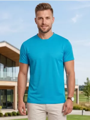 Funktions-T-Shirt für Herren ALTISPORT NoPrint NP/ALM421 TÜRKIS