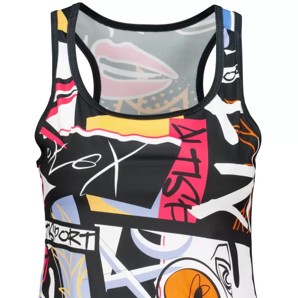  Funktionswestenkleid für Damen ALTISPORT VOJ/ALW041SAT01 SCHWARZ 