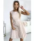 Kleid NUMOCO LILA 311-14 BEIGE