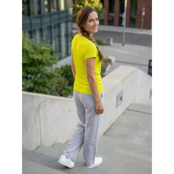  Funktions-T-Shirt für Damen ALTISPORT NoPrint NP/ALW041 NEON GELB 