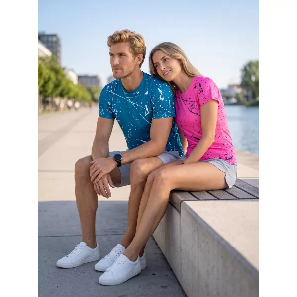  Funktionelles Premium-T-Shirt für Herren ALTISPORT VOJ/ALM034TR01 KEROSIN 