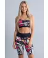 Hochwertige Damen-Funktionsleggings oberhalb des Knies ALTISPORT VOJ/ALW041LEG02 SCHWARZ
