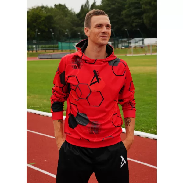  Funktionelles Premium-T-Shirt für Herren ALTISPORT VOJ/ALM037TR01 ROT 