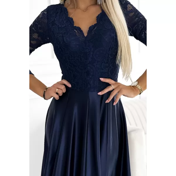  Kleid NUMOCO AMBER 309-7 BLAU 