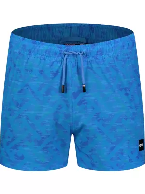 Badeshorts für Herren NORDBLANC RAINFOREST NBSPM8019 BLAU