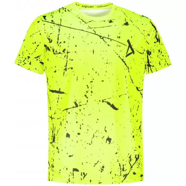  Funktionelles Premium-T-Shirt für Herren ALTISPORT VOJ/ALM034TR01 NEON GELB 